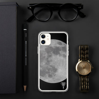 Moon-in-HD - Clear Case for iPhone®