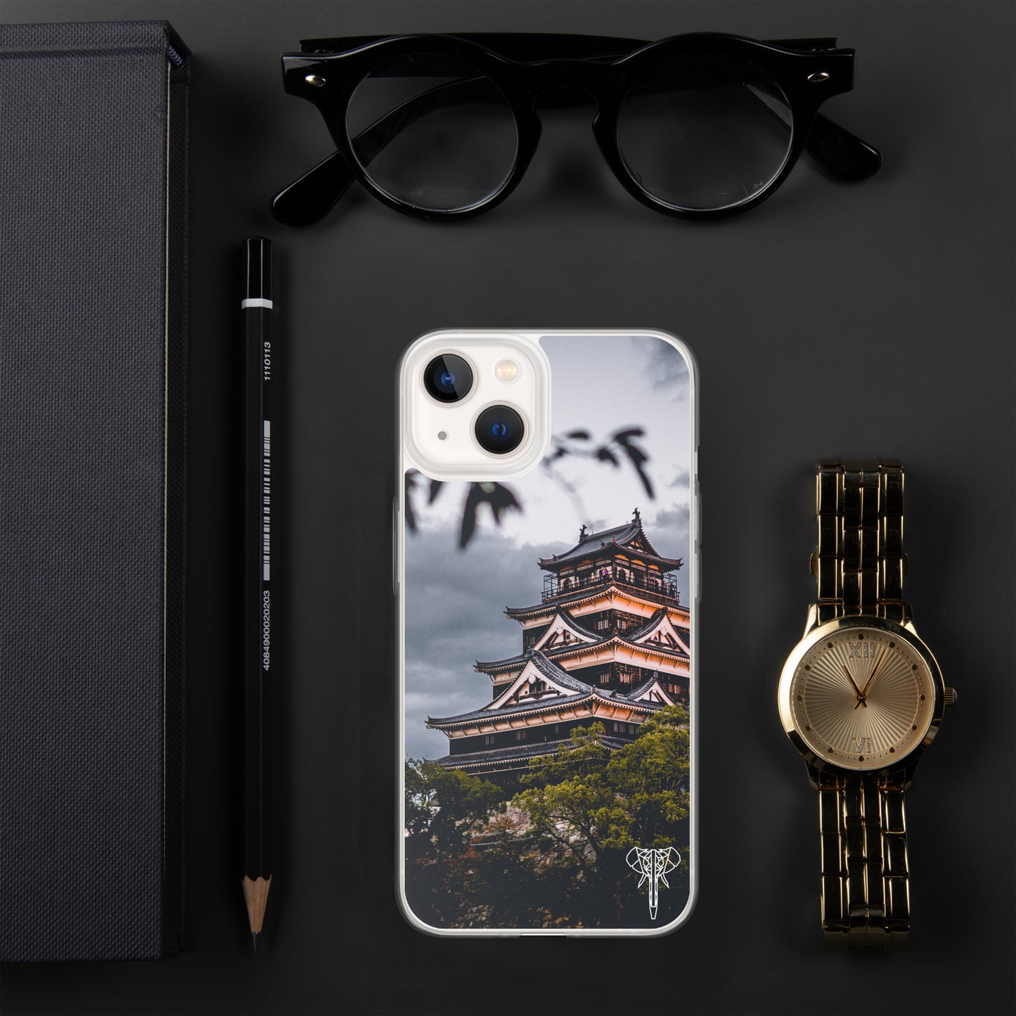 Japanese-tall-temple - Clear Case for iPhone®