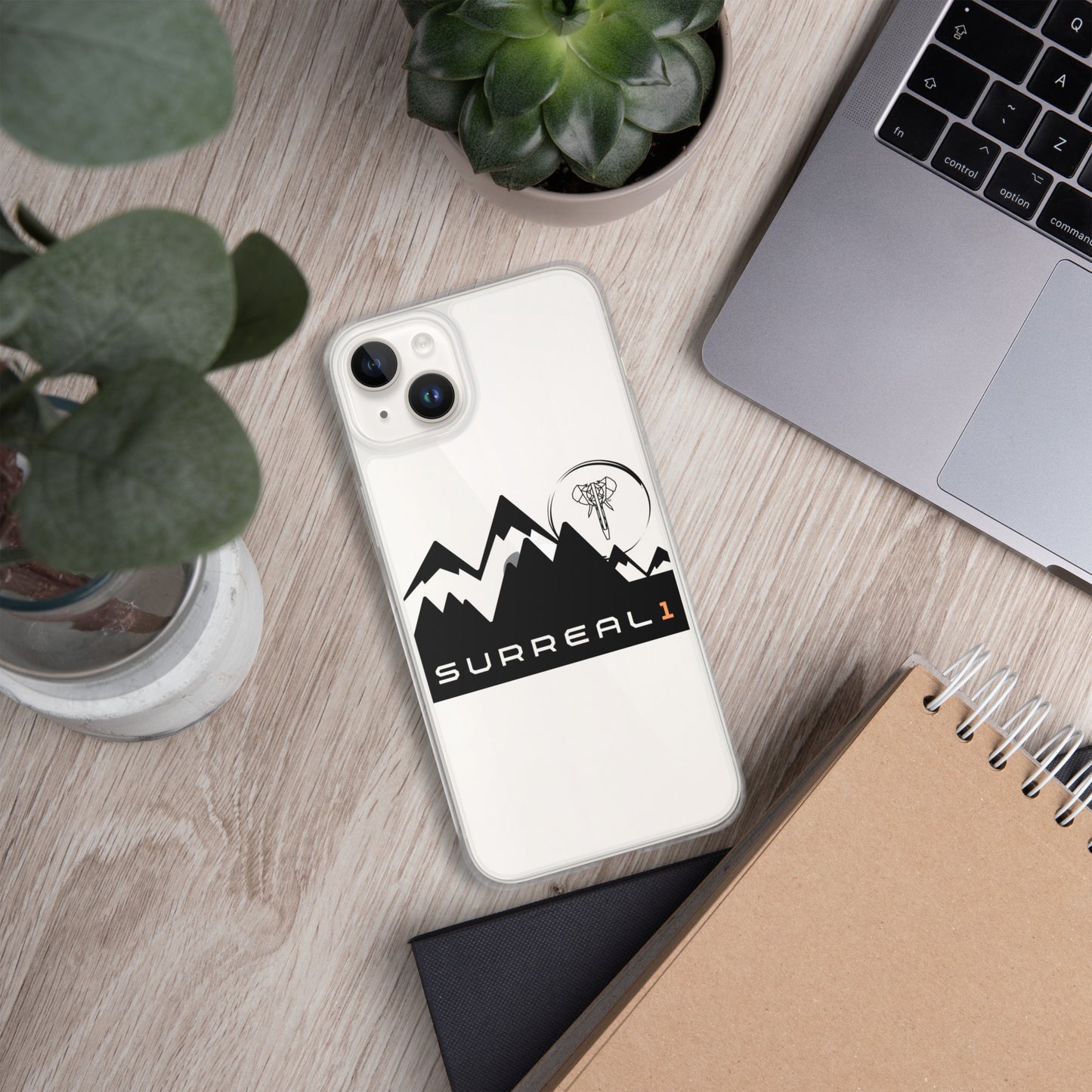 SURREAL1 Mountain Range - Clear Case for iPhone®
